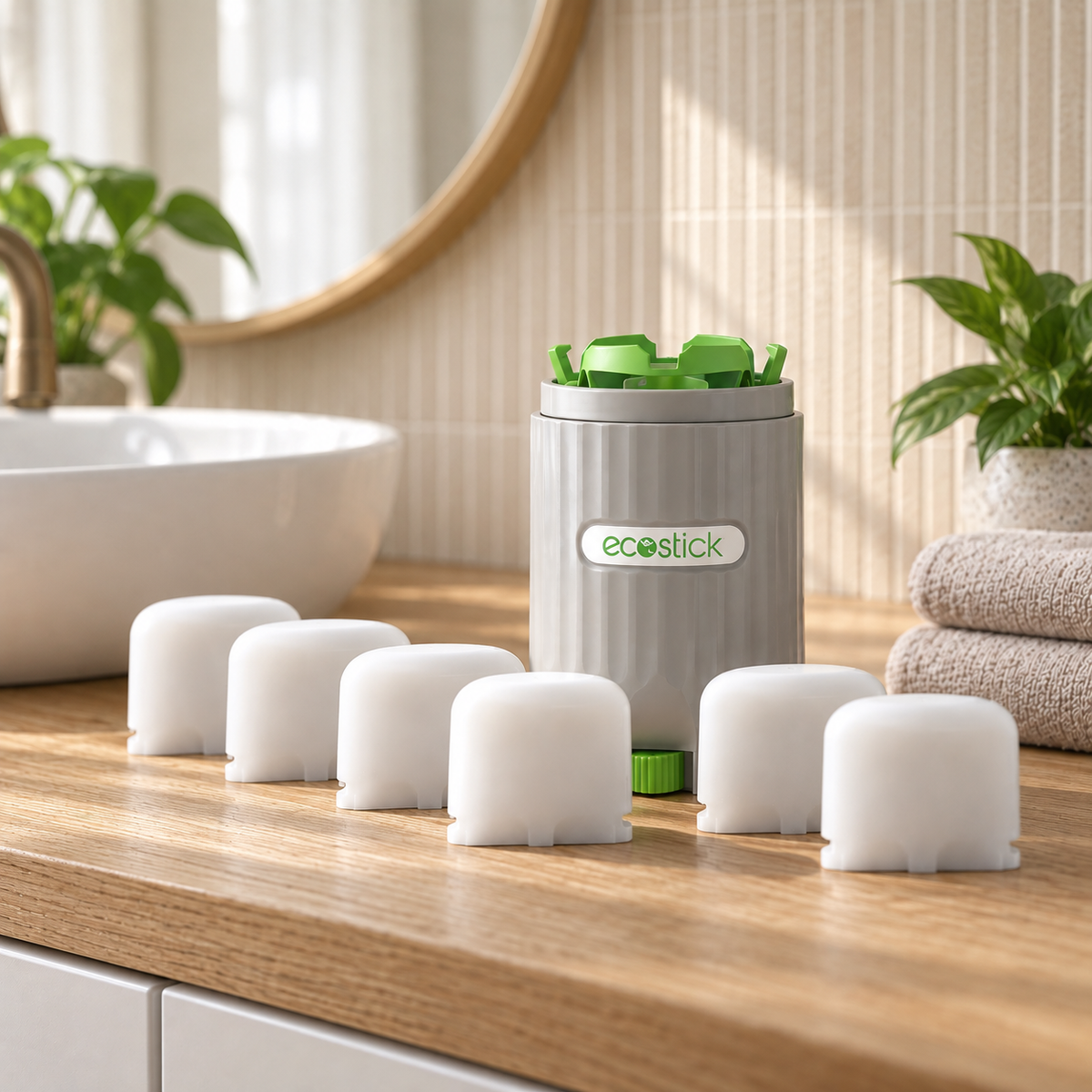 The Ecostick Quarterly Subscription Kit (Case + 4 Refills)